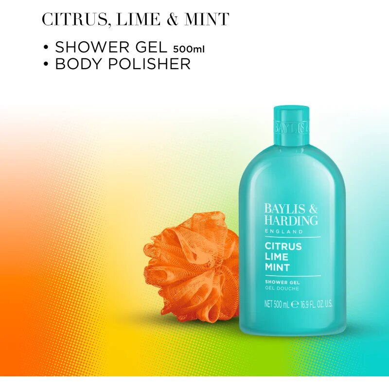 Baylis & Harding Men's Citrus Lime & Mint set cadou pentru barbati