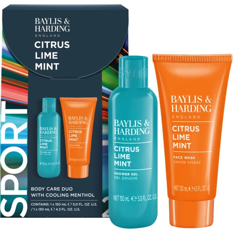 Baylis & Harding Men's Citrus Lime & Mint set cadou pentru barbati