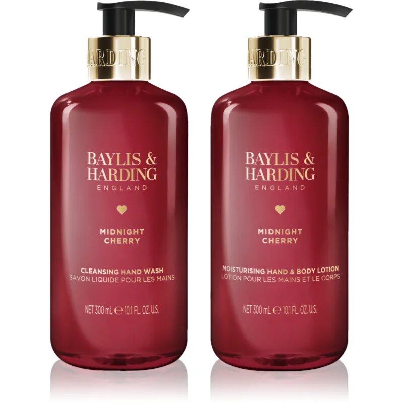 Baylis & Harding Midnight Cherry set cadou de maini