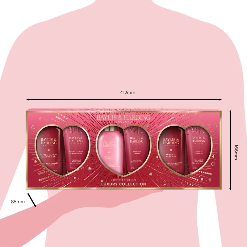 Baylis & Harding Midnight Cherry set cadou pentru corp