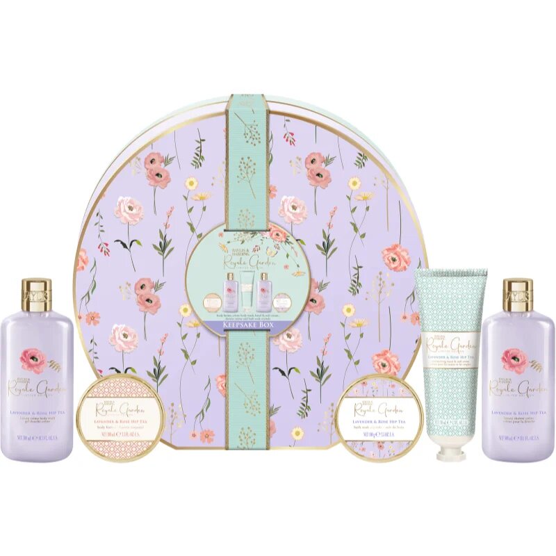 Baylis & Harding Royale Garden Lavender & Rose Hip Tea set cadou