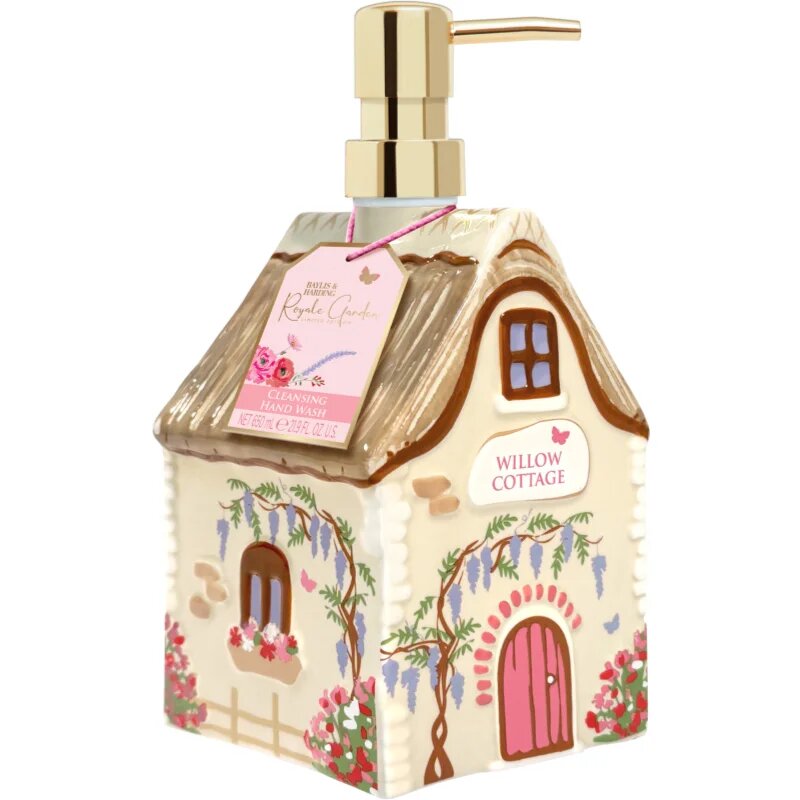 Baylis & Harding Royale Garden Rose Poppy & Vanilla Săpun lichid pentru mâini ediție cadou