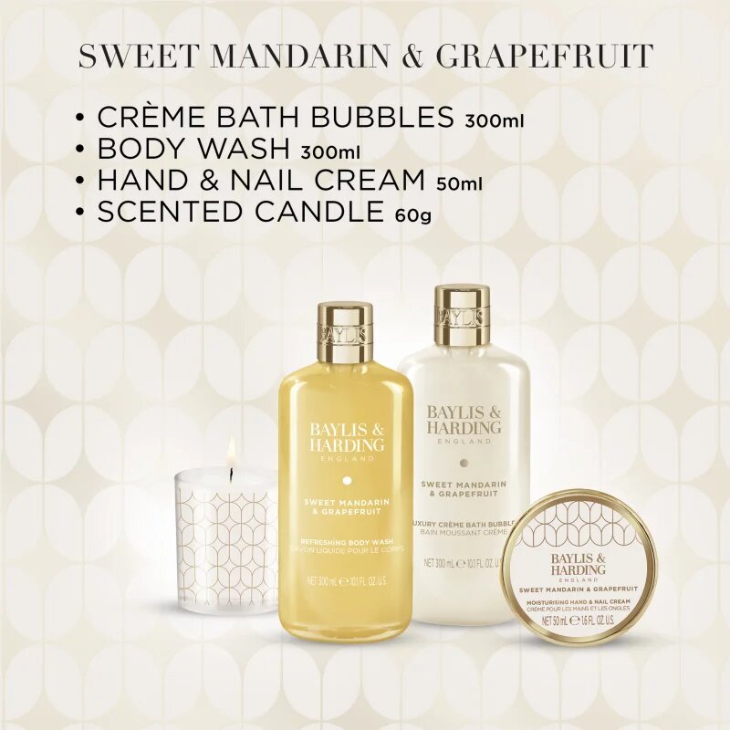 Baylis & Harding Sweet Mandarin & Grapefruit set cadou pentru corp