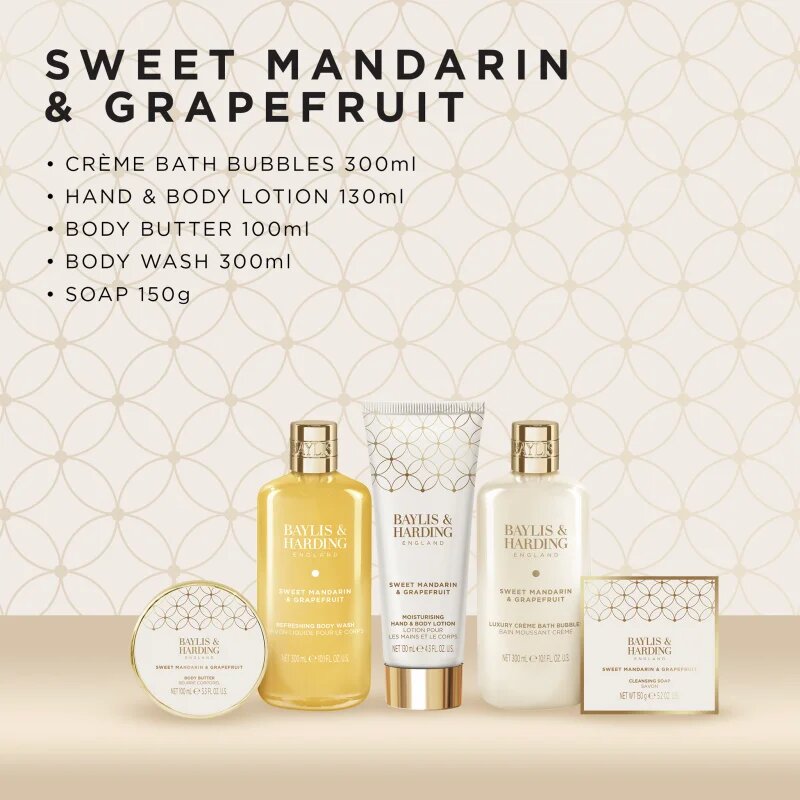 Baylis & Harding Sweet Mandarin & Grapefruit set cadou pentru corp