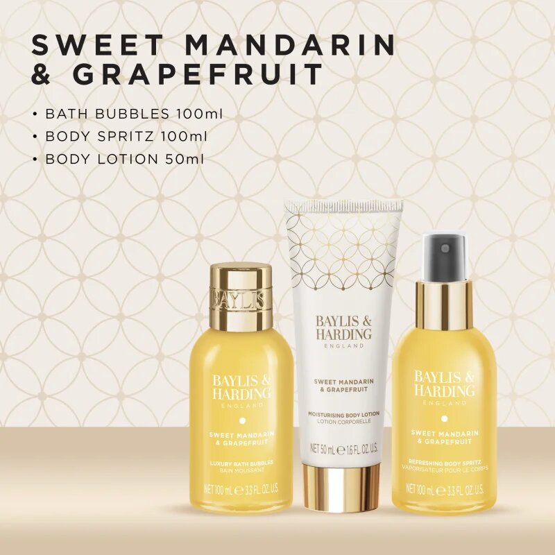 Baylis & Harding Sweet Mandarin & Grapefruit set cadou pentru corp
