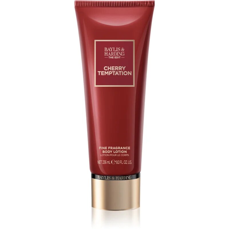 Baylis & Harding The Edit Cherry Temptation loțiune parfumată pentru corp pentru femei Cherry Jasmin & Sandalwood 236 ml