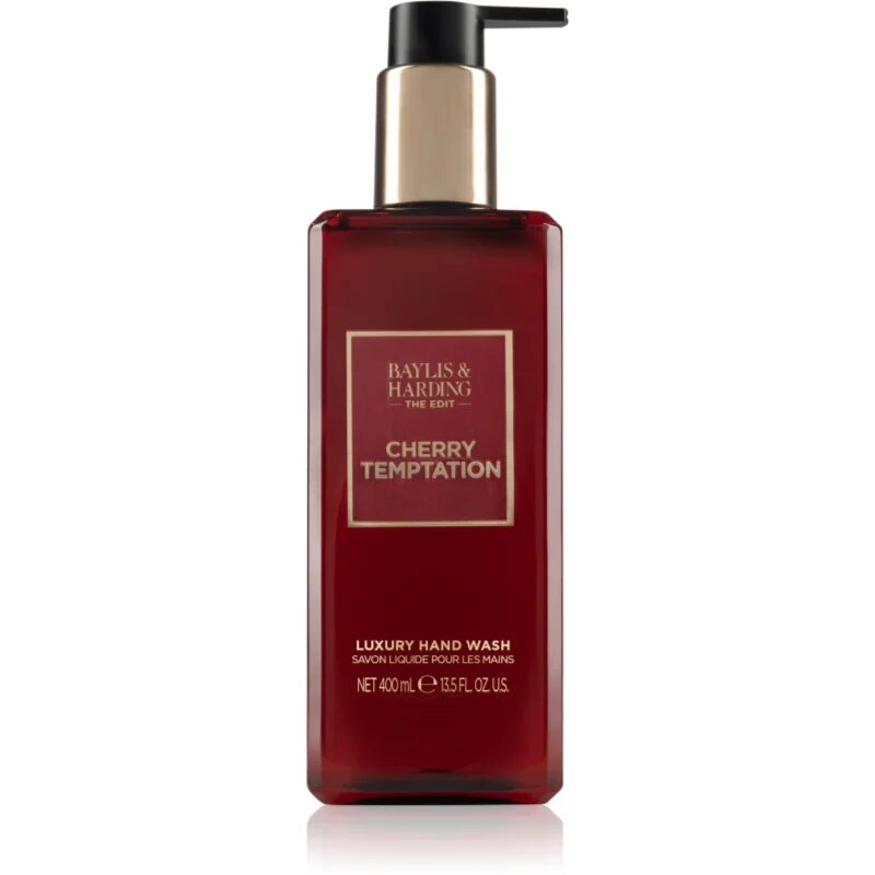 Baylis & Harding The Edit Cherry Temptation săpun lichid de lux Cherry Jasmine & Sandalwood 400 ml