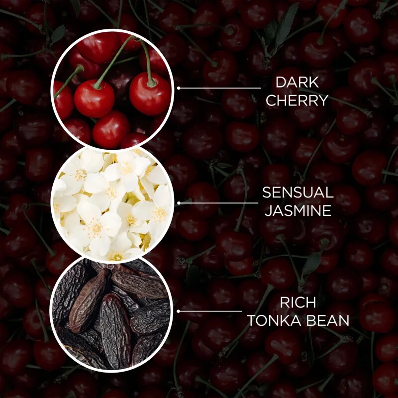 Baylis & Harding The Edit Cherry Temptation spray de corp parfumat pentru femei Cherry Jasmin & Sandalwood 250 ml