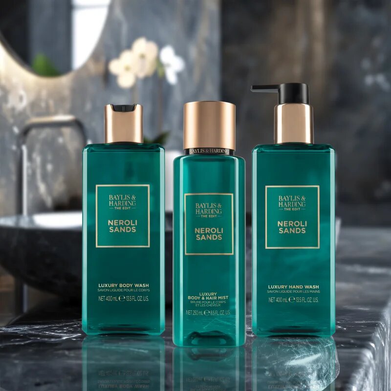 Baylis & Harding The Edit Neroli Sands spray de corp parfumat pentru femei Neroli Bergamot & Orange Blossom 250 ml