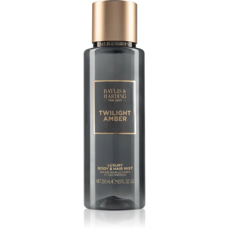 Baylis & Harding The Edit Twilight Amber spray de corp parfumat Amber Vertiver & Vanilla 250 ml
