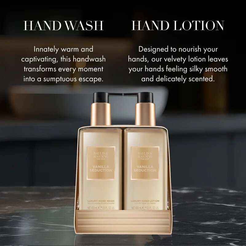 Baylis & Harding The Edit Vanilla Seduction set cadou de maini