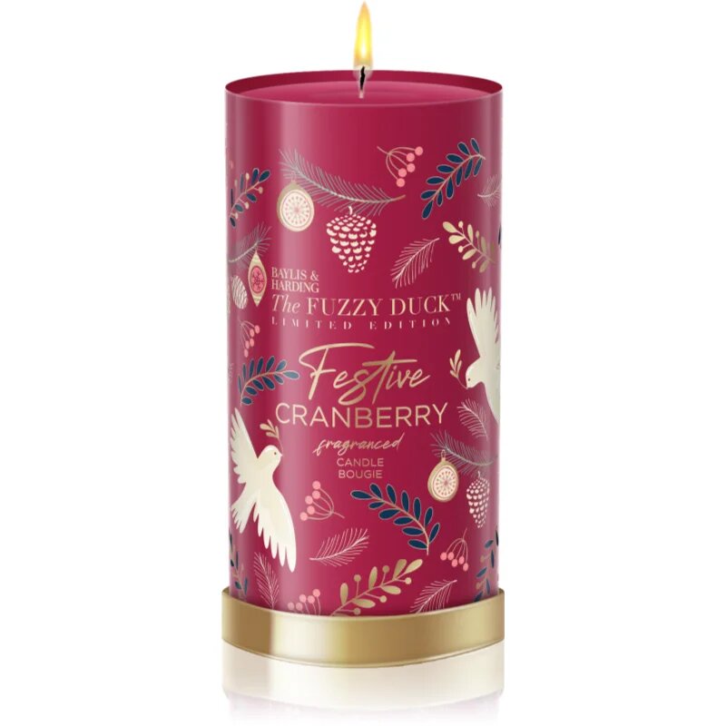 Baylis & Harding The Fuzzy Duck Winter Wonderland lumânare parfumată parfum Cranberry 390 g