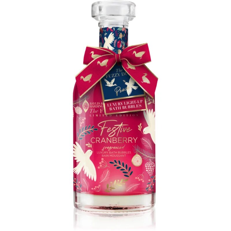 Baylis & Harding The Fuzzy Duck Winter Wonderland spuma de baie ediție cadou parfum Cranberry 500 ml