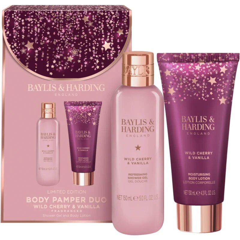 Baylis & Harding Wild Cherry & Vanilla set cadou pentru corp
