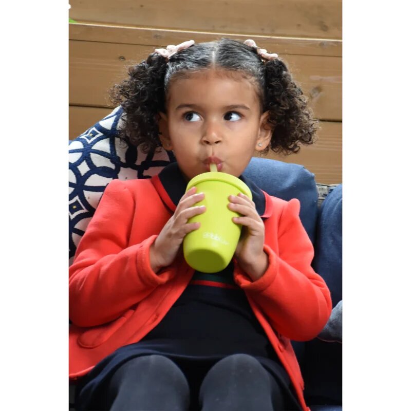 BBLÜV Sippy Küp cană pentru antrenament Lime 4m+ 1 buc