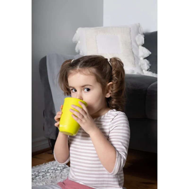 BBLÜV Sippy Küp cană pentru antrenament Lime 4m+ 1 buc