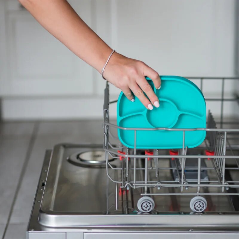 BBLÜV Yümi farfurie compartimentată Aqua 1 buc