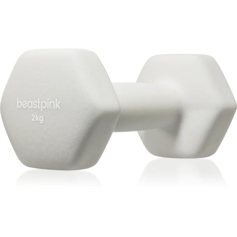 BeastPink Hex ganteră pentru o singură mână 2 kg