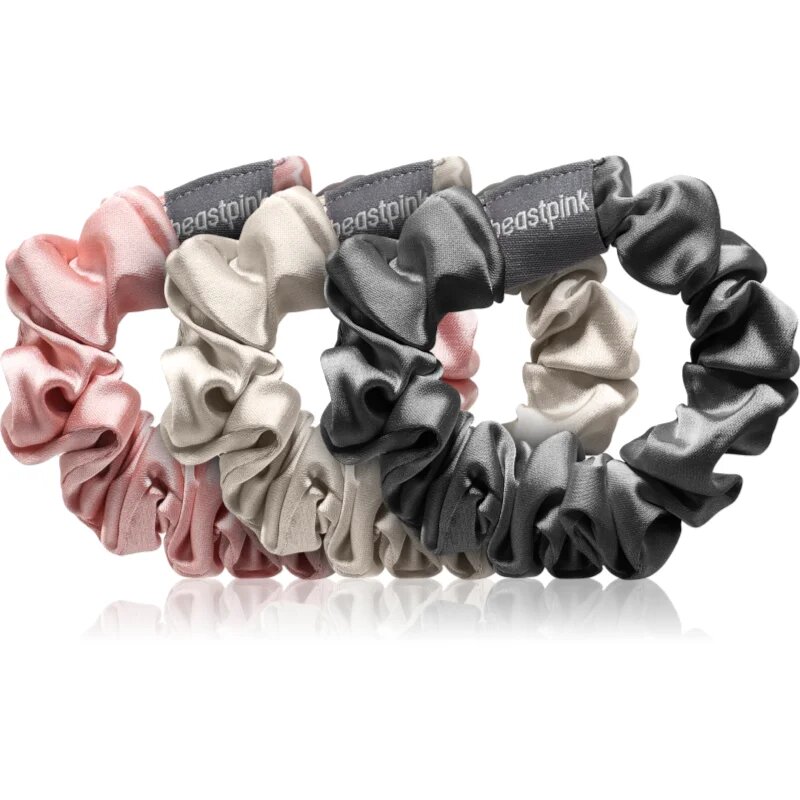 BeastPink Mix Satin Elastice pentru par
