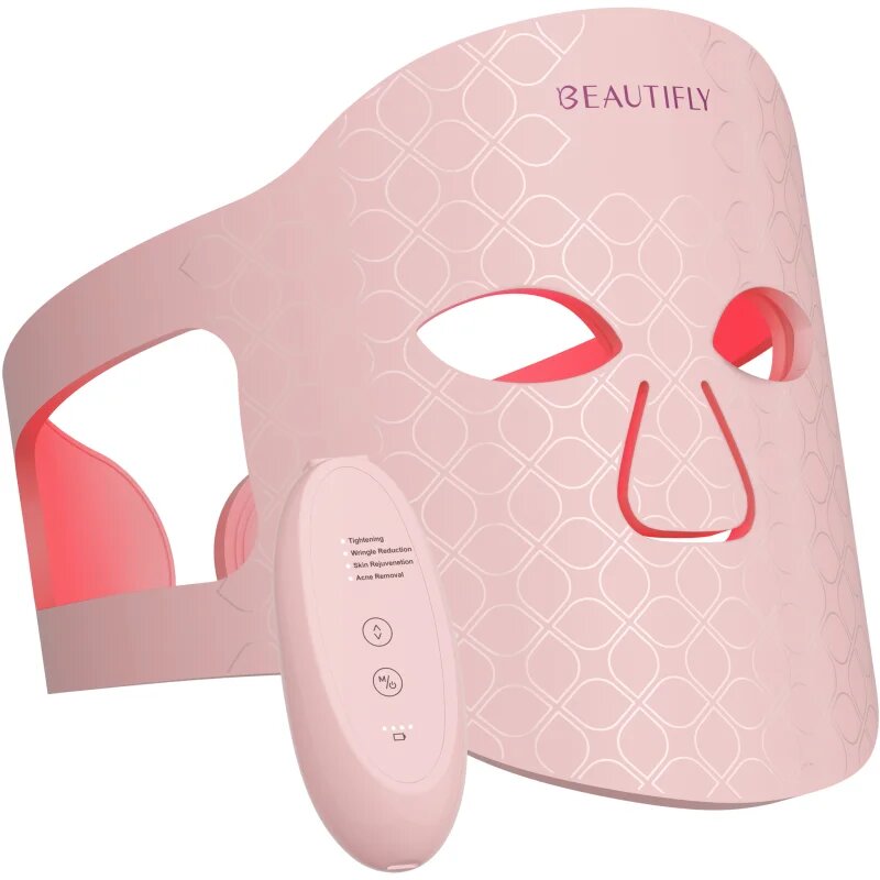 Beautifly Aura Glam Pro mască facială cu LED 1 buc