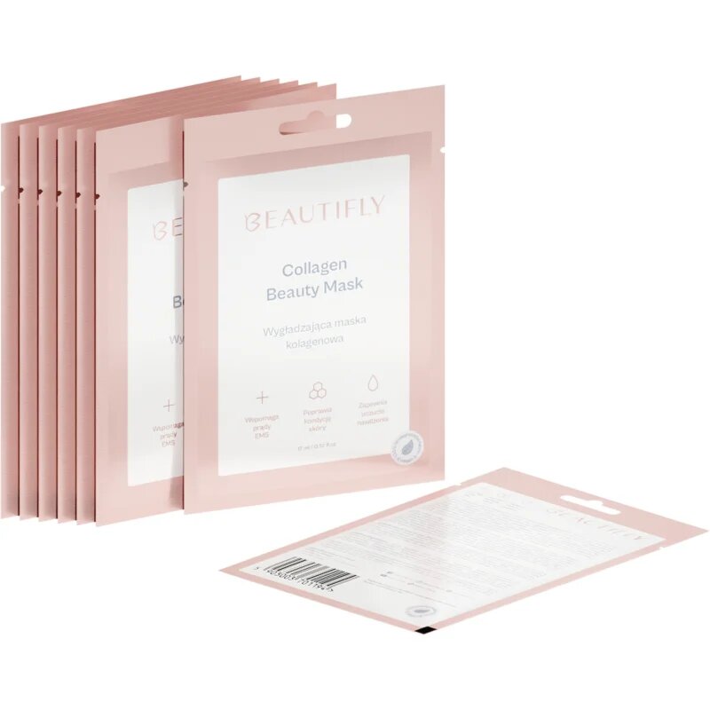 Beautifly Collagen Beauty Mask masca de colagen 8 buc