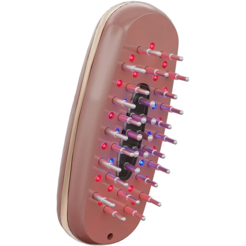 Beautifly LaserBoost Pro dispozitiv de masaj pentru stimularea creșterii părului cu iluminare LED de fundal Rose Gold 1 buc