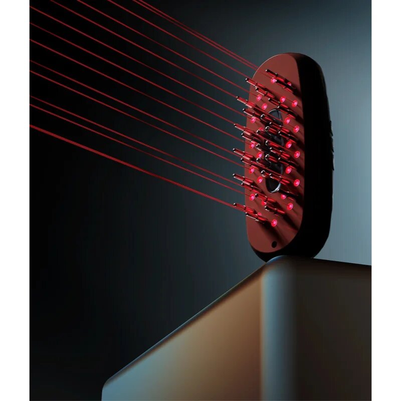 Beautifly LaserBoost Pro dispozitiv de masaj pentru stimularea creșterii părului cu iluminare LED de fundal Rose Gold 1 buc