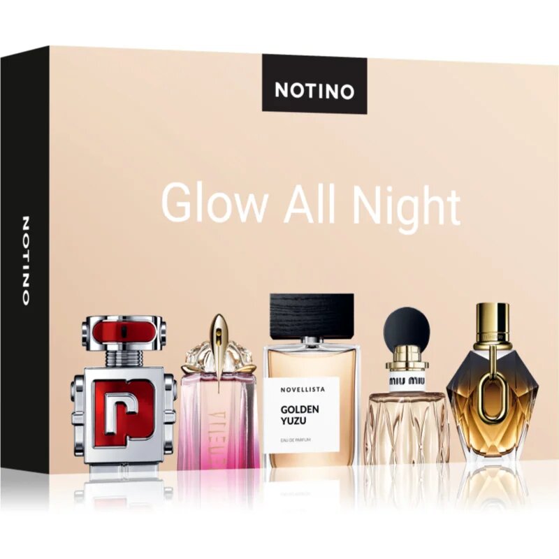 Beauty Discovery Box Notino Glow All Night set unisex