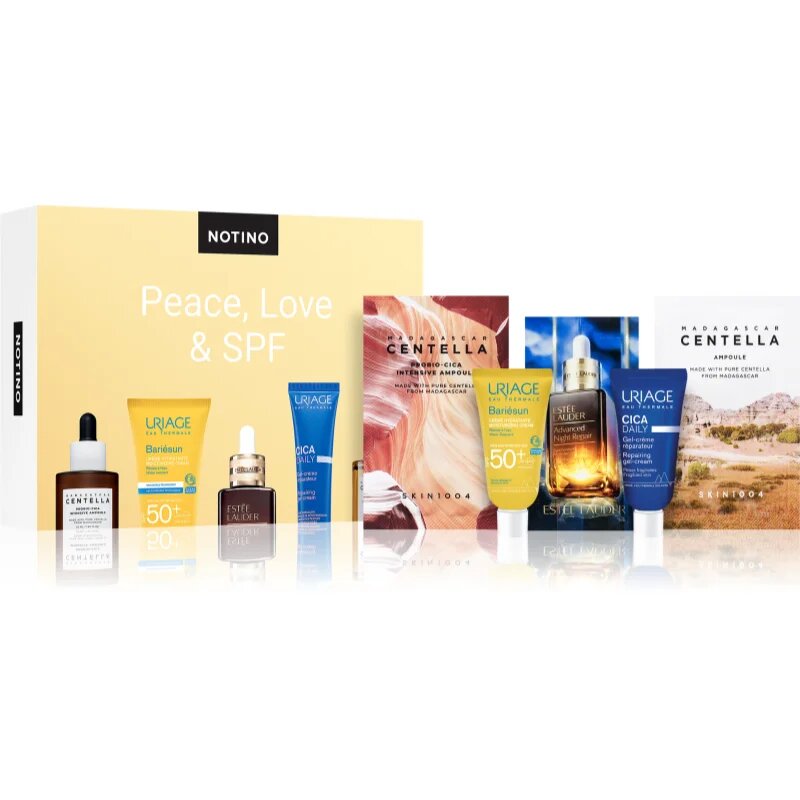 Beauty Discovery Box Notino Peace Love & SPF set pentru femei