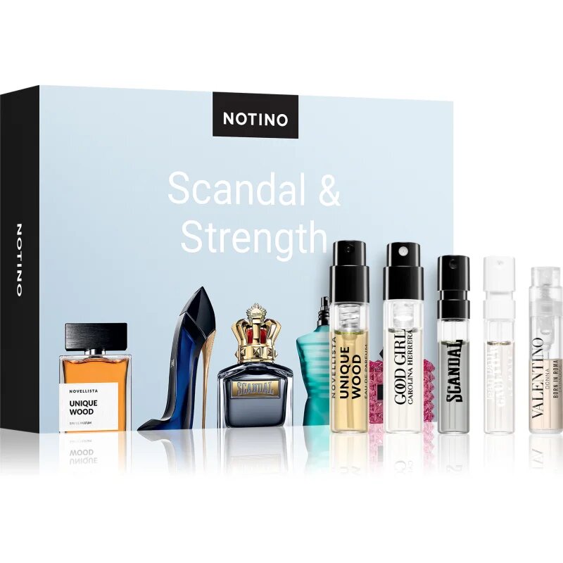 Beauty Discovery Box Notino Scandal & Strength set unisex