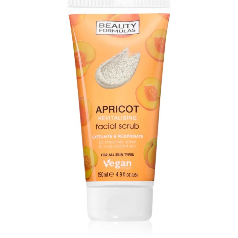 Beauty Formulas Apricot exfoliant facial 150 ml