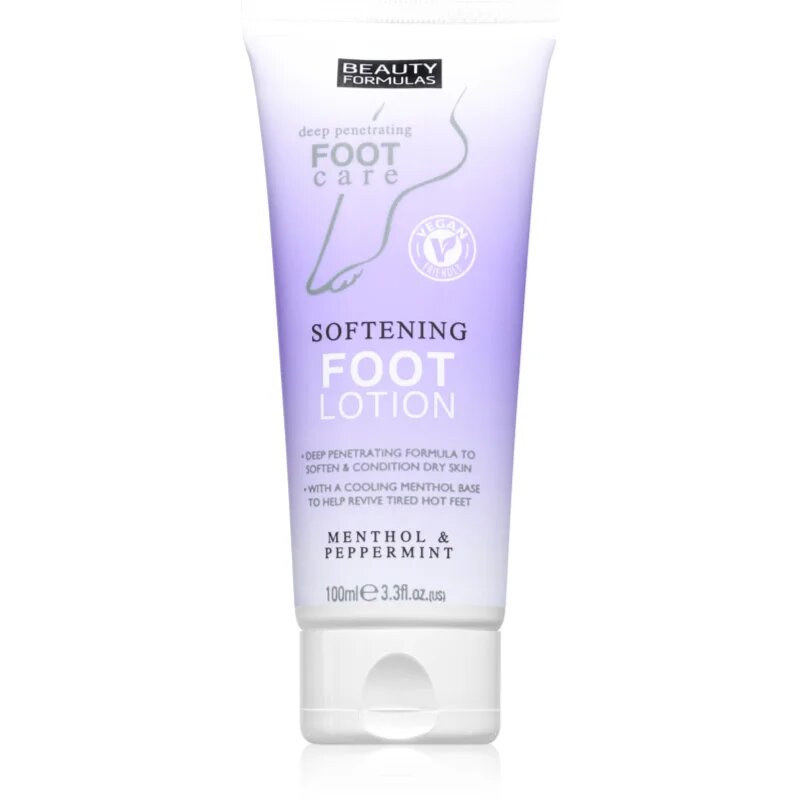 Beauty Formulas Foot Care crema catifelanta pentru picioare 100 ml
