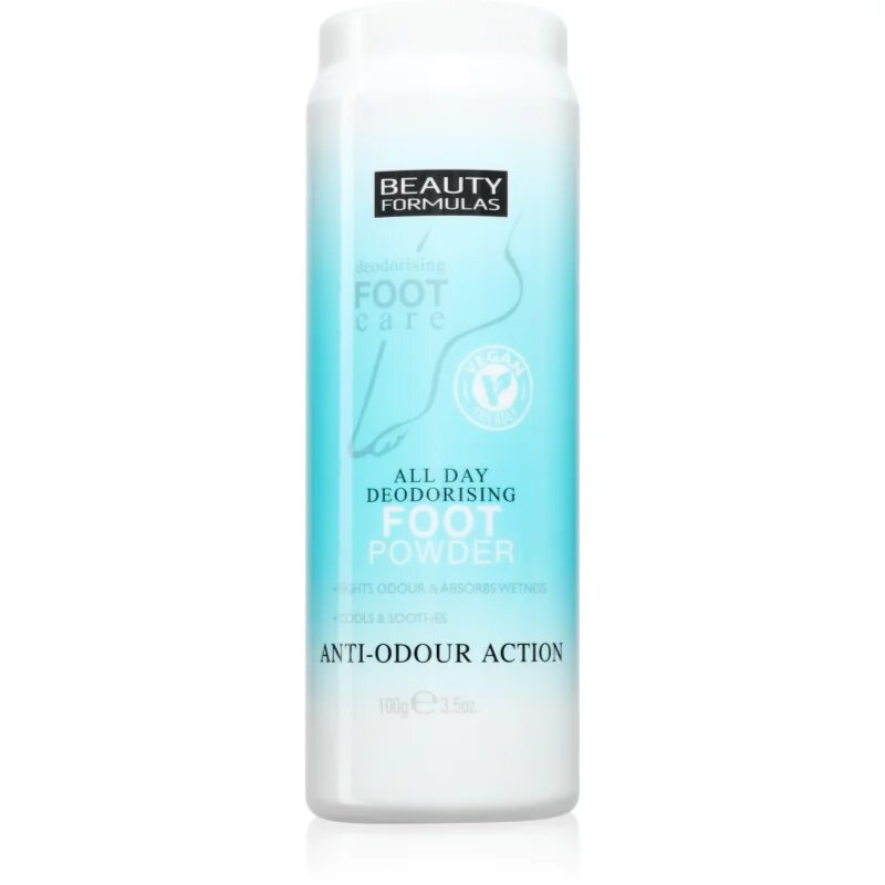Beauty Formulas Foot Care pudra de picioare 100 g