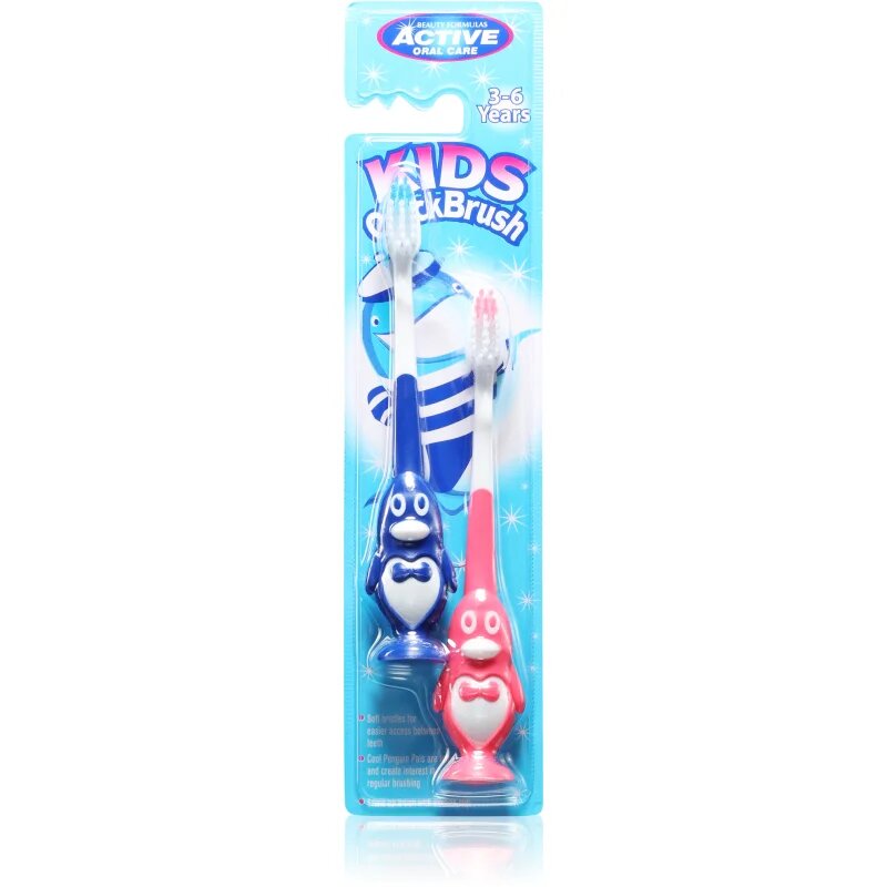 Beauty Formulas Kids periuțe de dinți pentru copii 2 buc
