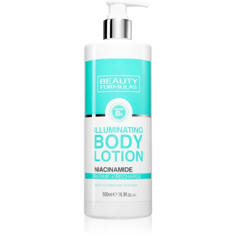 Beauty Formulas Niacinamide crema de corp 500 ml
