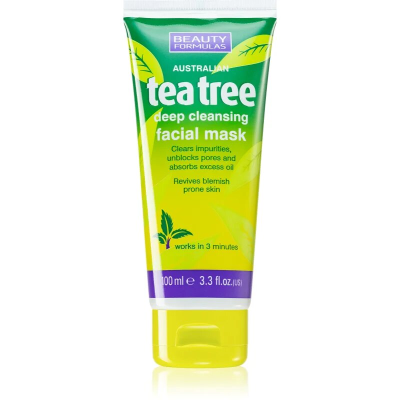 Tea Tree masca pentru curatare profunda 100 ml