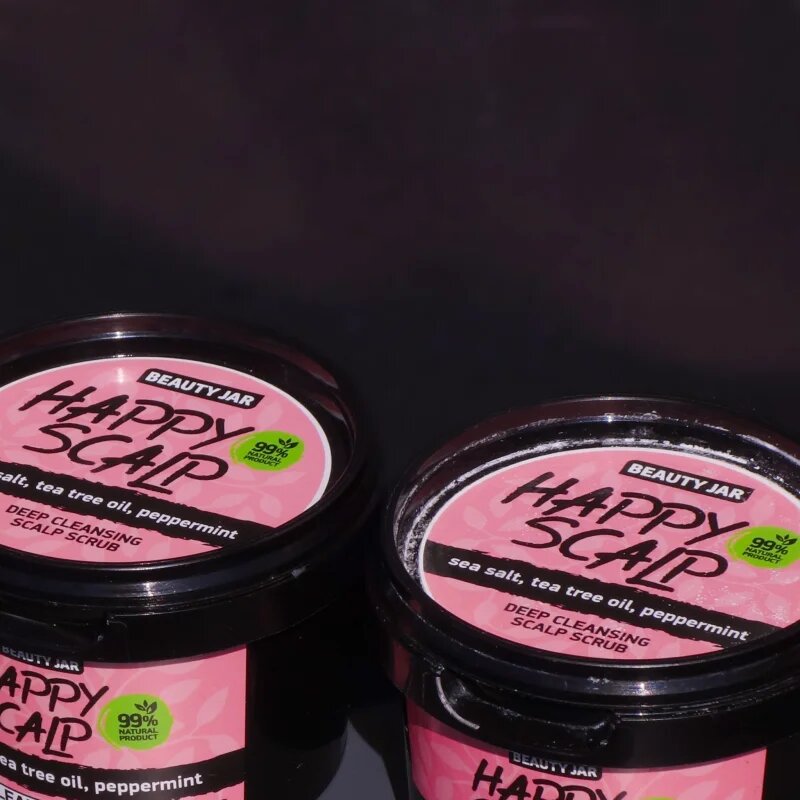 Beauty Jar Happy Scalp exfoliant de curățare pentru un scalp seboreic 100 g
