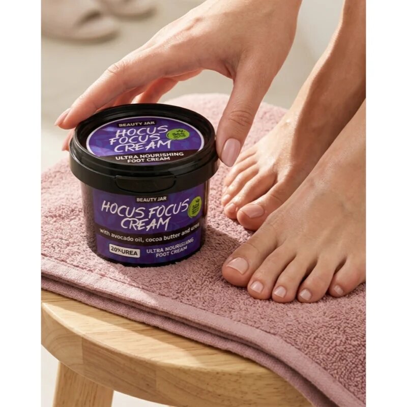 Beauty Jar Hocus Focus cremă intens hrănitoare pentru picioare 100 ml