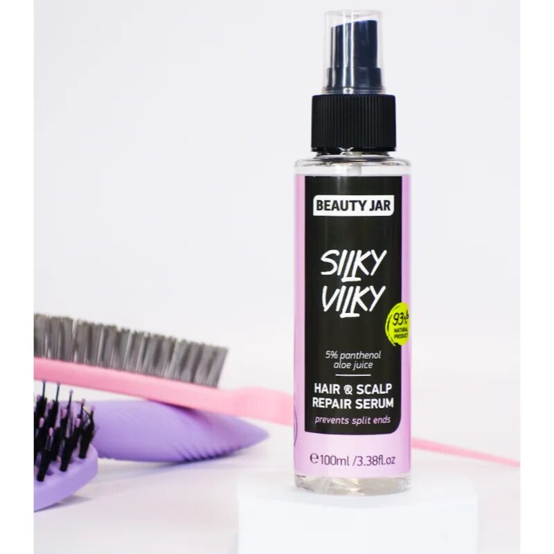 Beauty Jar Silky Vilky ser regenerator pentru par si scalp 100 ml