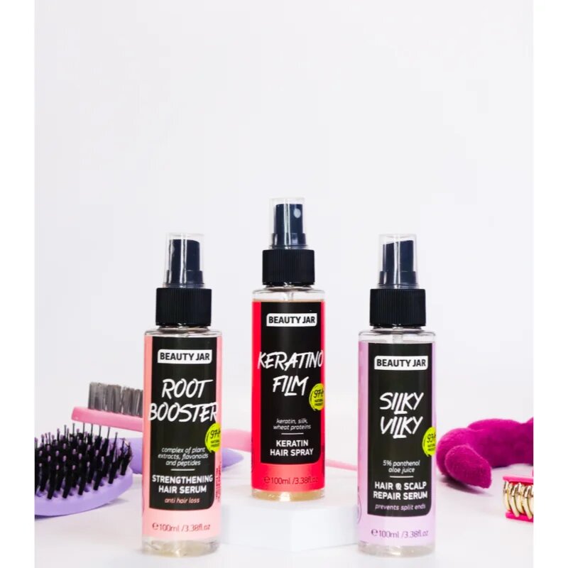 Beauty Jar Silky Vilky ser regenerator pentru par si scalp 100 ml