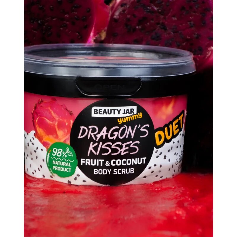 Beauty Jar Yummy Dragon's Kisses exfoliant pentru corp 360 g