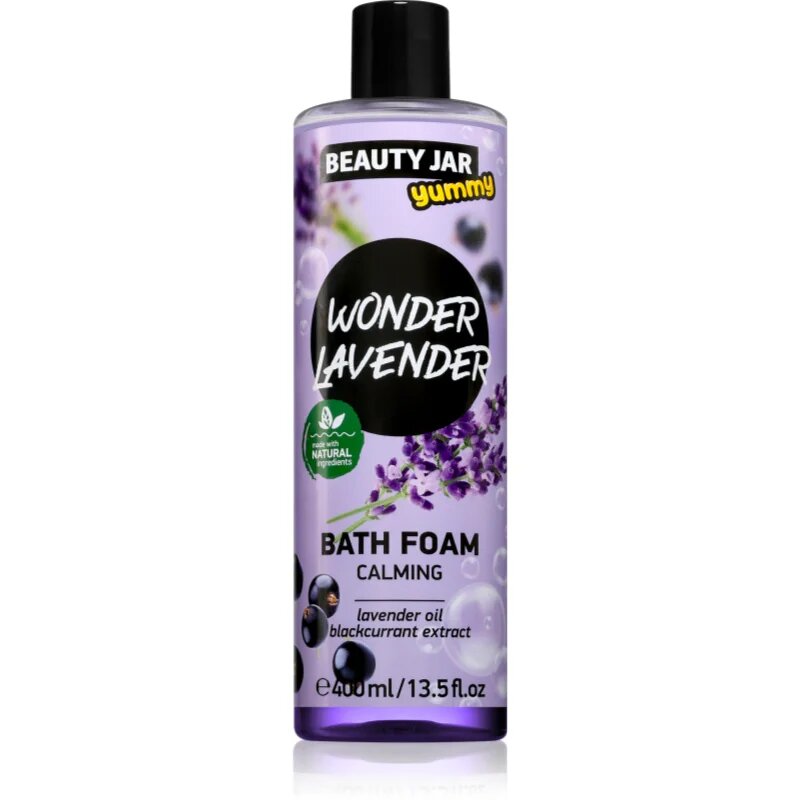 Beauty Jar Yummy Wonder Lavender spuma de baie cu efect calmant 400 ml