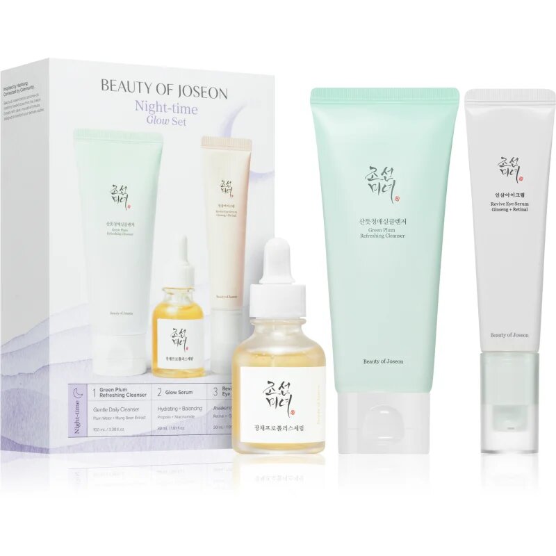 Beauty of Joseon Nightime Glow Set set cadou pentru o piele perfecta