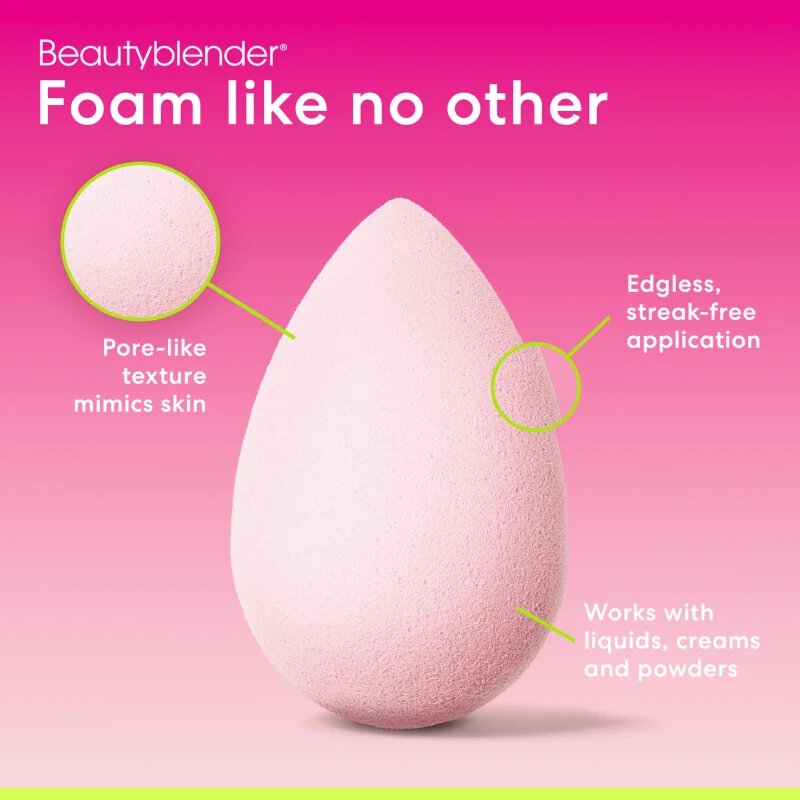 beautyblender® Original burete pentru machiaj Rose 1 buc