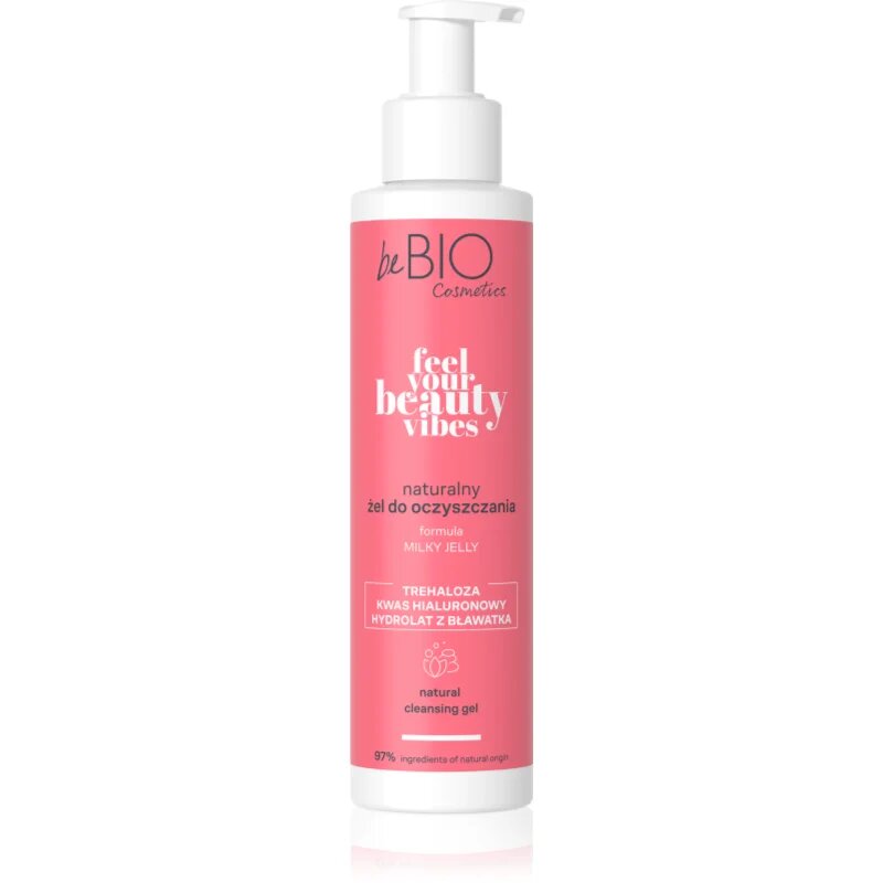 beBIO Feel Your Beauty Vibes gel cremos pentru curatare faciale 150 ml