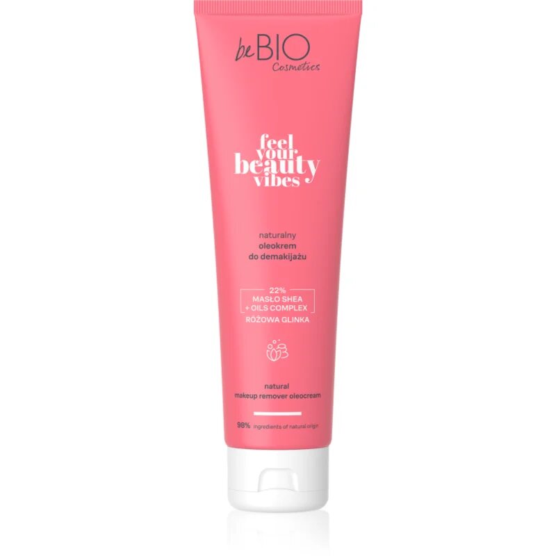 beBIO Feel Your Beauty Vibes ulei pentru indepartarea machiajului Ulei de curățare 140 ml