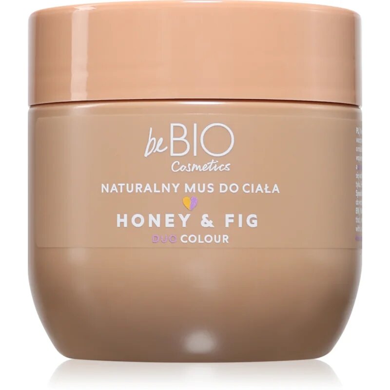 beBIO Honey & Fig spumă de corp pentru răsfăț cu efect de nutritiv 200 ml