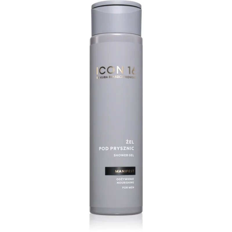 beBIO ICON16 Manifest gel de dus hranitor pentru bărbați 300 ml