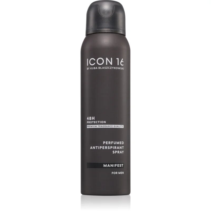 beBIO ICON16 Manifest spray anti-perspirant pentru bărbați 150 ml