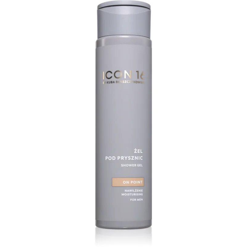 beBIO ICON16 On Point gel de dus hidratant pentru bărbați 300 ml